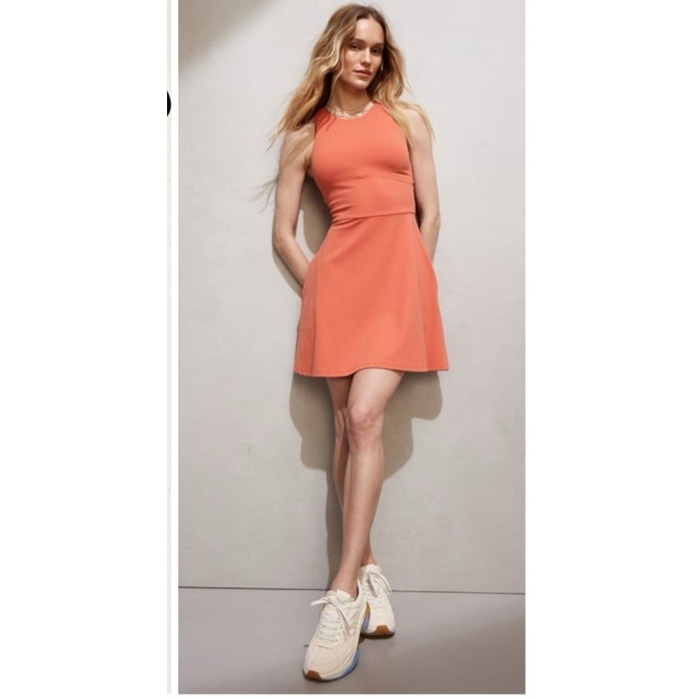 Athleta Santorini Thera dress woman's Petite Small